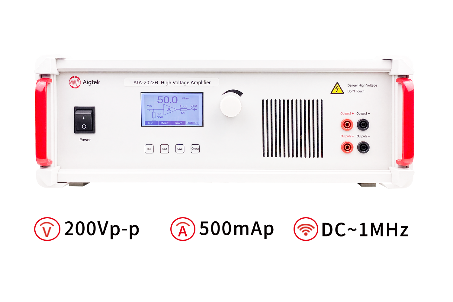ATA-2022H高壓放大器指標參數 ATA-2022H高壓放大器指標參數