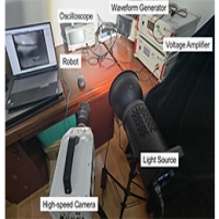 高壓放大器在章魚觸手仿生光敏壓電機器人研究實驗中的應用